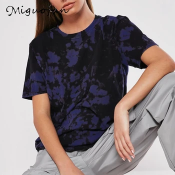 

Miguofan Women T shirt Camouflage Print T-shirt Tops O-neck Short Sleeve High Street T-shirts Female 2019 Summer Streetwear Tees