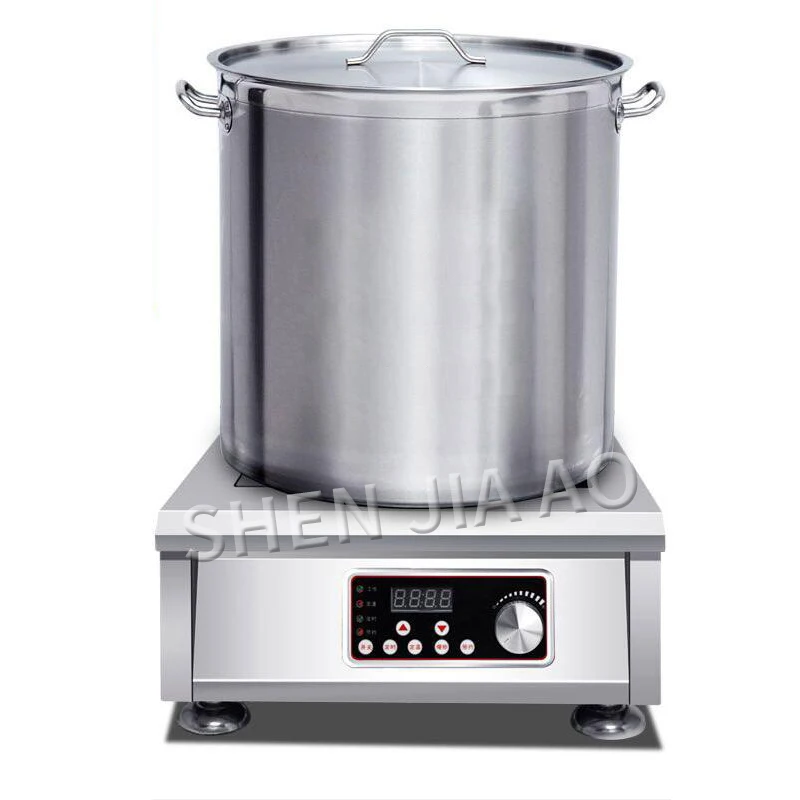 Best 5KW Commercial Induction Cooker  High Power Plane Soup Furnace Five Kilowatt Battery Furnace Brine Table Electric Furnace 220V 3
