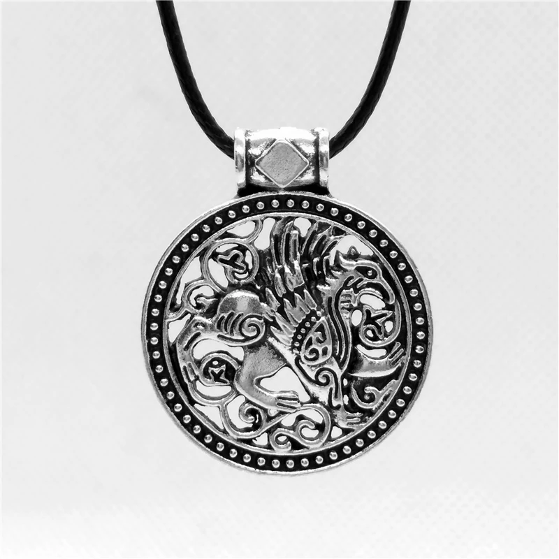 1 шт Ketting колье с кулоном в стиле викингов подвеска греческий Грифон ювелирные