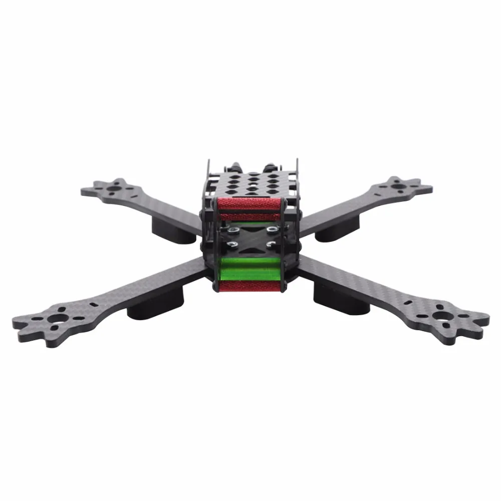 Радиоуправляемый гоночный Дрон с видом от первого лица углеродное волокно X-ТИП 235 мм набор рамок DIY RC самолета мини гоночный транспорт для помещений 4-осевой Квадрокоптер аксессуары