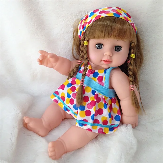 30cm Fashion Doll Soft Vinyl Reborn Baby Playmate Kids Toys Pretend Toys Christmas Birthday Gift Photography Props 1