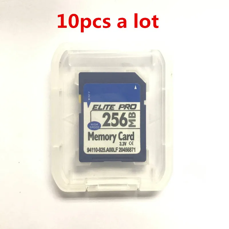 Высокая Скорость! 10 шт. 256 МБ SD флэш-памяти SD Card 256 МБ Secure Digital флэш-карты памяти