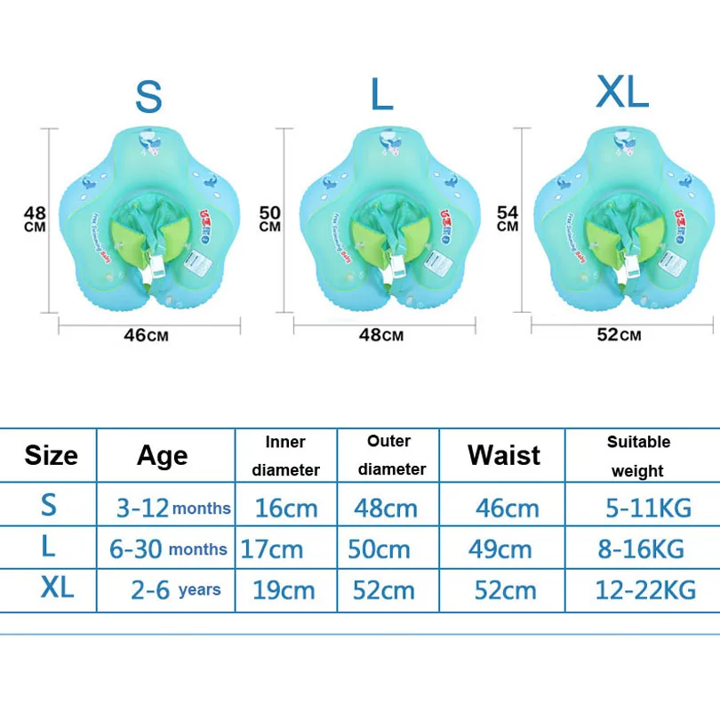 Безопасное детское надувное кольцо для купания, надувной круг для подмышек, детский плавательный круг, аксессуары для бассейна, для купания ребенка, двойной плот, плавающие кольца, игрушка