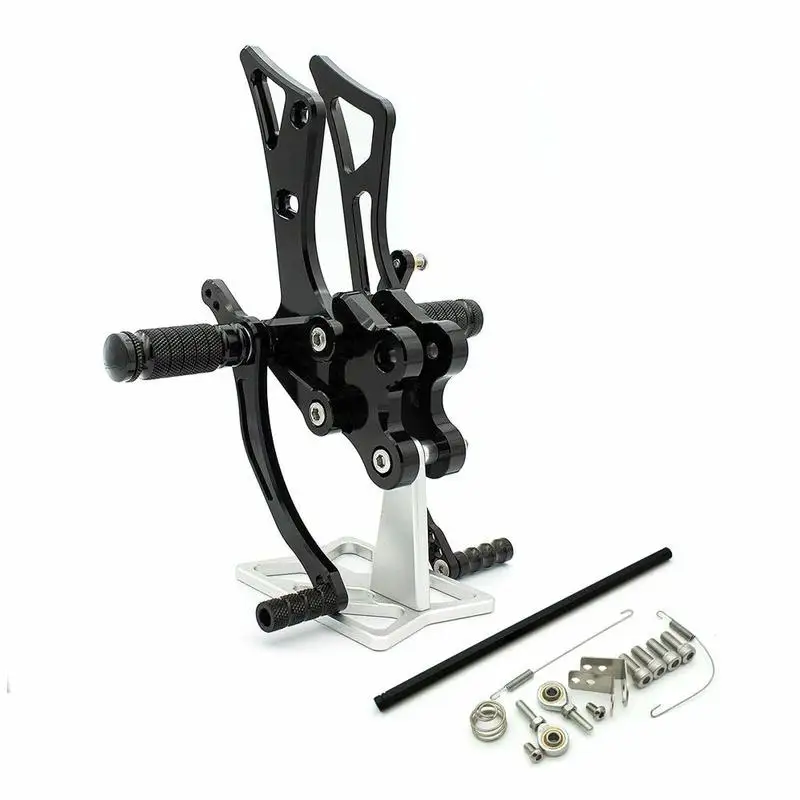 Adjustable Footpegs Pedals Rearset Footrest Rear Set For YAMAHA FZ8 FZ1 2001-2005 Adjustable Footpegs Pedals Rearset Footrest Rear Set For YAMAHA FZ8 FZ1 2001-2005