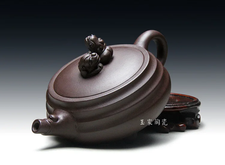 2015 Authentic Chinese Zisha Teapot Kung Fu Tea Clay Ore Brave Dragon Special Offer Tetera All Handmade Tea Pot 200ml Wholesale