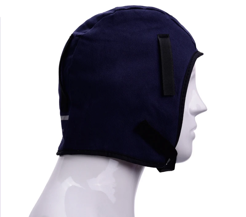 Winter Warm Welding Cap Gas Welding Flame Retardant Cloth Sweat Absorbing Wigs Thermal FR Cotton Welder Scarf Hats