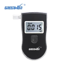 5 шт./партия русский Ручной цифровой тестер на алкоголь патент AT818S Обновление версии с 5 мундштук спрятать в