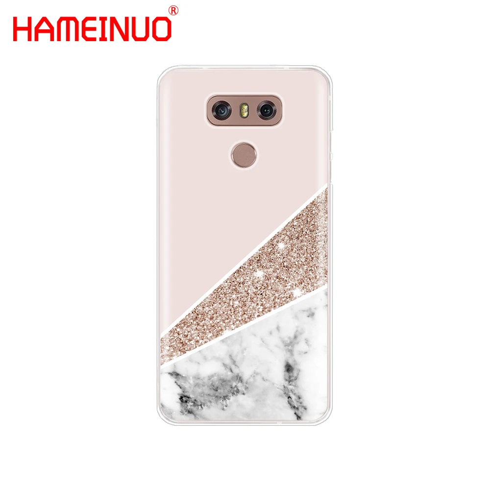 HAMEINUO скраб мрамор изображение камня окрашенный чехол для телефона LG G7 Q6 G6 MINI G5 K10 K4