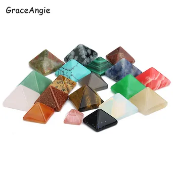 

10pcs 8mm natural stone Cameo Flatback Oval Agate Loose Cameo Cabochon beads DIY Square Setting Supplies for jewelry making