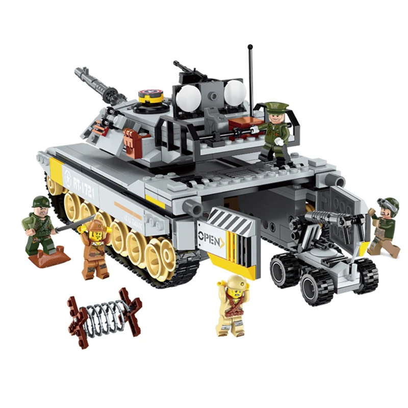 ENLIGHTEN Military Overlord Tank Dispatch WW2 Special Forces PUBG Figures Building Blocks Sets Kids Toys Compatible Legoings ENLIGHTEN Military Overlord Tank Dispatch WW2 Special Forces PUBG Figures Building Blocks Sets Kids Toys Compatible Legoings