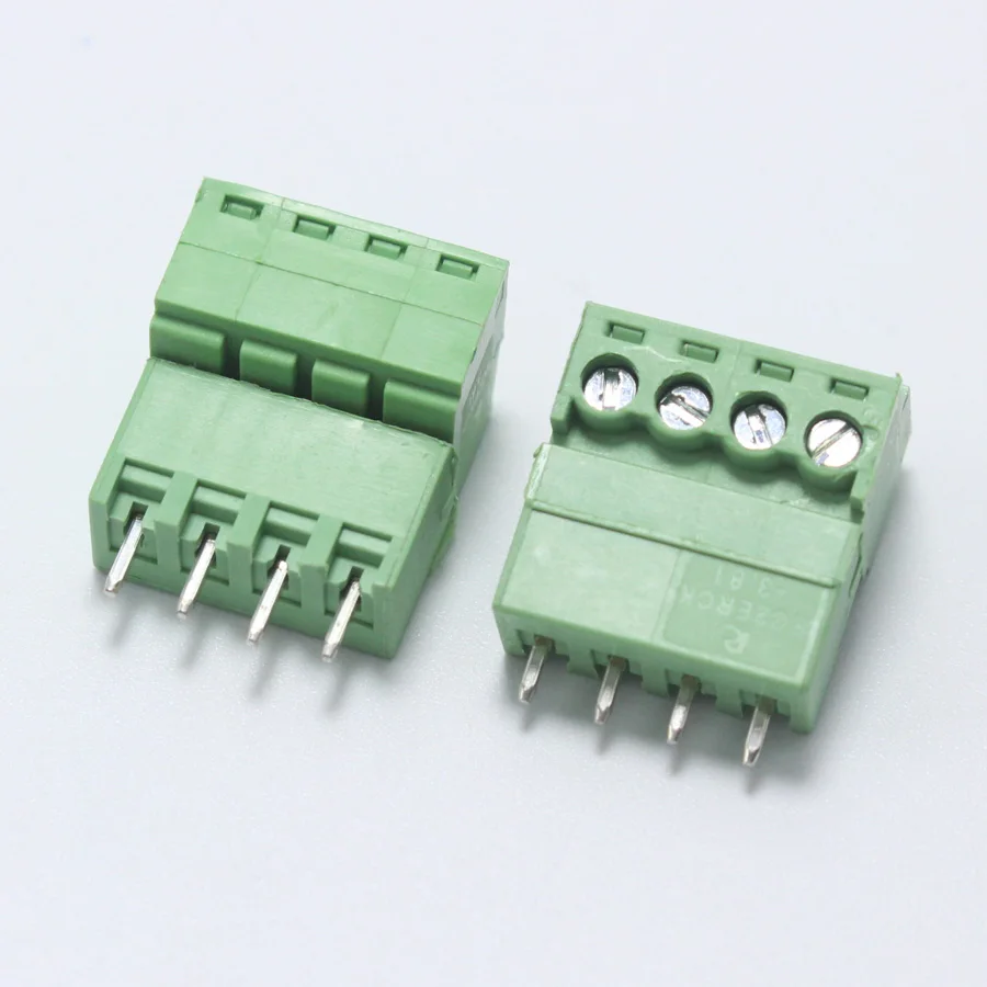2 шт. 4 контактный разъем для клеммной колодки 4P|pluggable terminal block|terminal blocksplice connector |