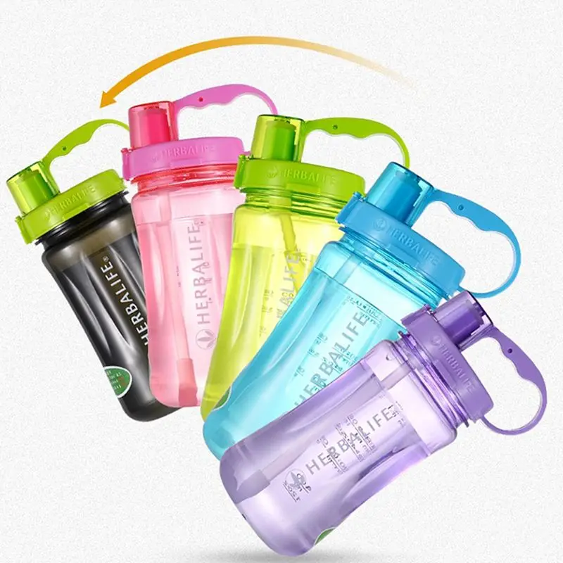 

1000ml 24hour Drinkware protein shaker Camping Hiking Straw Water Bottle Space Sport Bottle