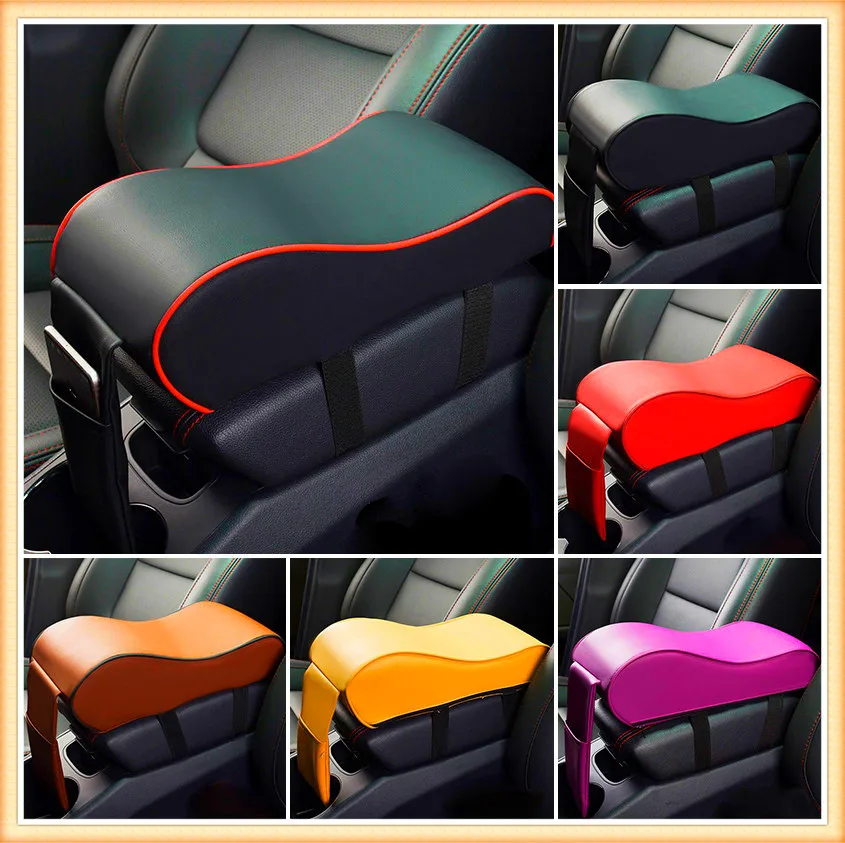 

Leather Car Armrest Pad Auto Arm Rest Seat Box for Nissan TEANA QASHQAI BLUEBIRD SUNNY TIIDA PALADIN Geniss Juke X-Trail