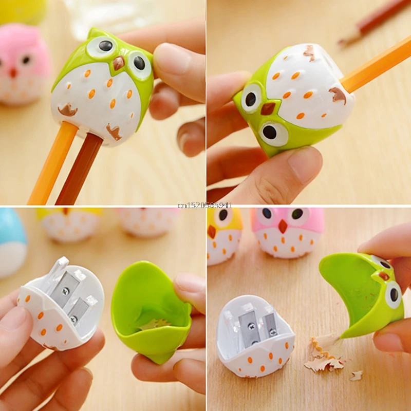 1 шт. детский карандаш с рисунком совы|pencil sharpener owl|sharpener owlowl pencil |