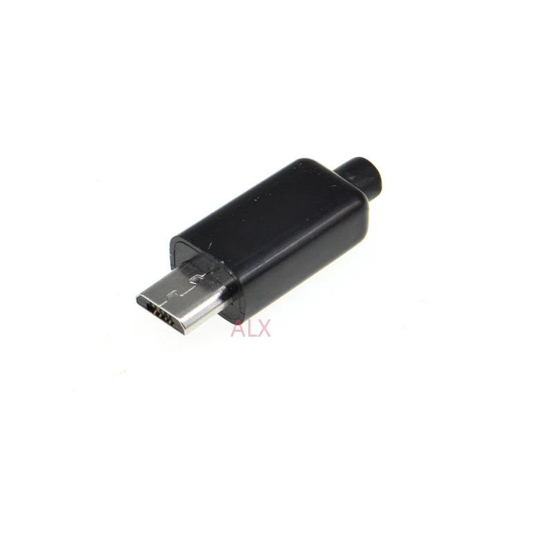 10 комплектов MICRO USB 2,0 5-контактный разъем diy(4 в 1) сварочный Тип 5PIN 5 P MK5P для мобильного