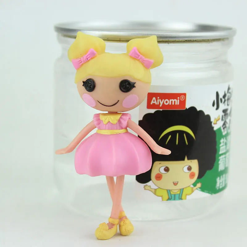 1 шт. 3 дюйма оригинальные MGA куклы Lalaloopsy Мини Куклы для девочек игрушка игровой домик каждый уникальный