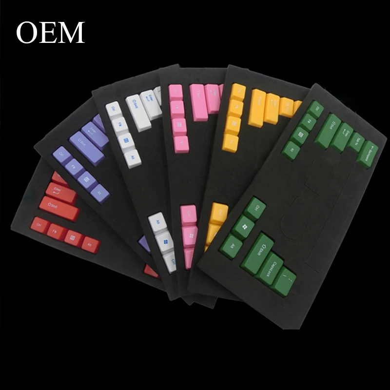 Красочные 14 клавиш ABS Keycaps OEM профиль Стандартный ключ Ctrl Alt Shift для IKBC AKKO