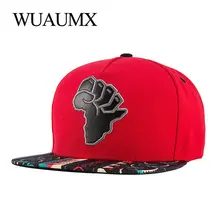 Wuaumx Snapback кепка мужская женская Карта Африки Бейсбол Кепки хип-хопа кепка с прямым козырьком бейсболки мужские женские