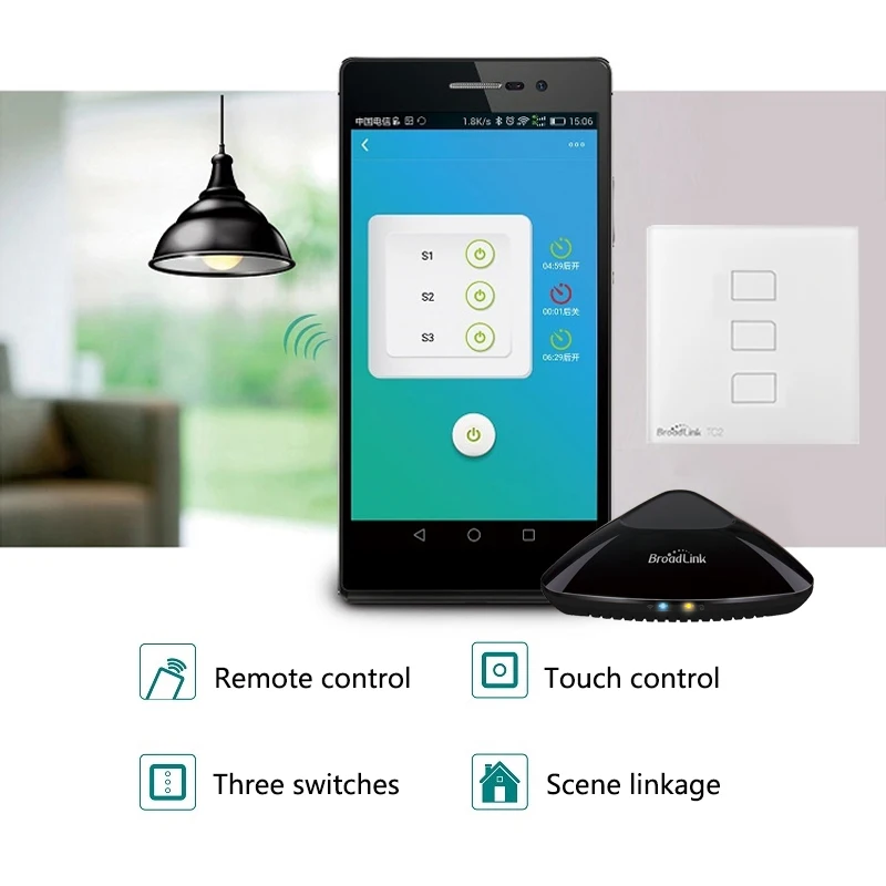 Broadlink RM Pro+ Universal IR Remote Control Smart 433 Rf Remote Compatible Alexa Google Home For Apple Xiaomi Home Automation
