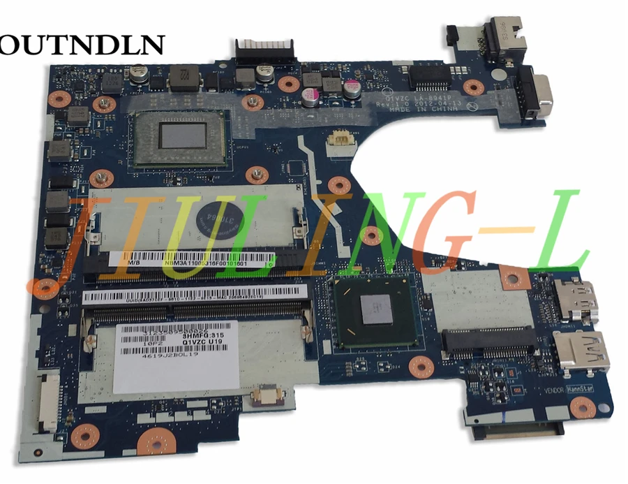 JOUTNDLN для Acer Aspire v5-171 ноутбук INTEL I3-2377 материнской NB. M3A11.005 NBM3A11005