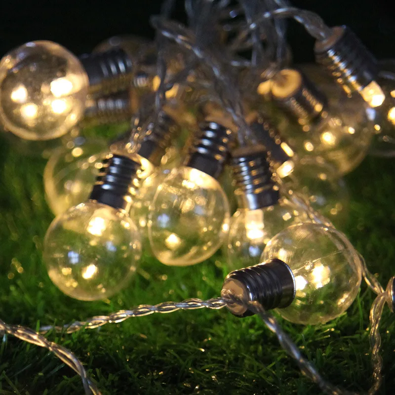 TRANSPARENT BALL LIGHTS 3CM (3)