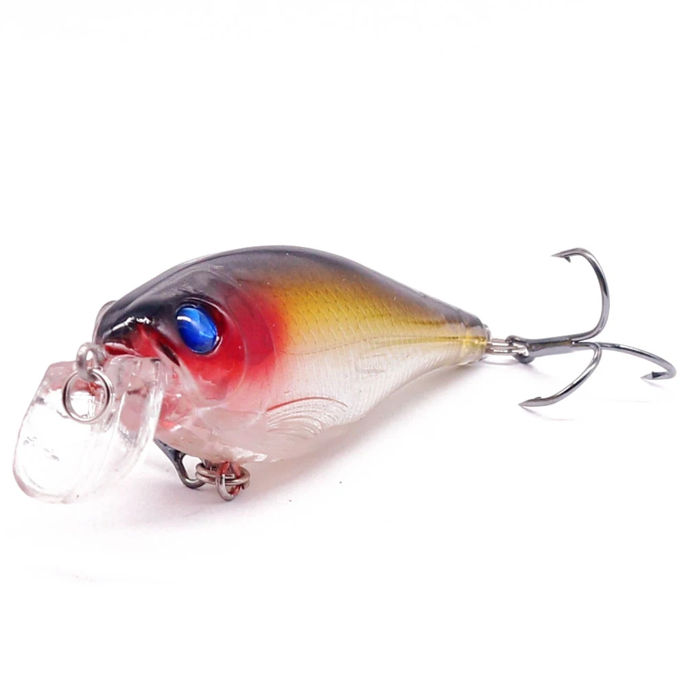 

1Pcs Minnow Fishing Lure Wobblers 8.5cm 12.5g Crankbait Swimbait Treble Hooks Artificial Hard Bait Plastic Fishing Tackle Pesca