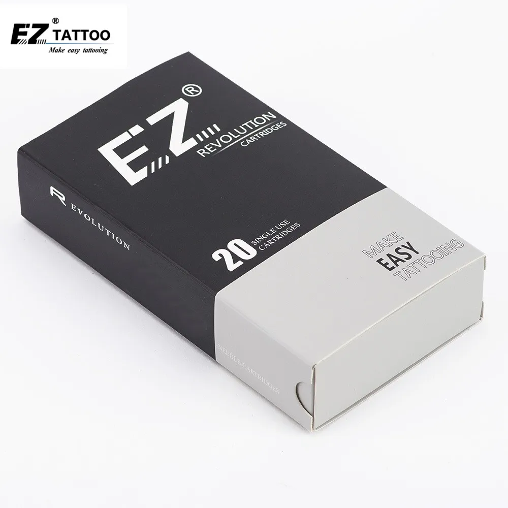 

EZ New Revolution Needle Cartridge 7.0 mm Textured Super Tight Round Liner Tattoo Needle CT05 07 09 RLT 20PCS/Box