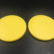 2 шт желтый воздушный хоккейный стол толкатель шайба 82 мм 3-1/" GoalieSt 67 высокое качество