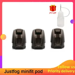 Шт. 60 шт. JUSTFOG Minifit Pod 3 единицы каждый пакет 1,5 мл ёмкость подходит для JUSTFOG minifit Starter Kit электронная сигарета аксессуар