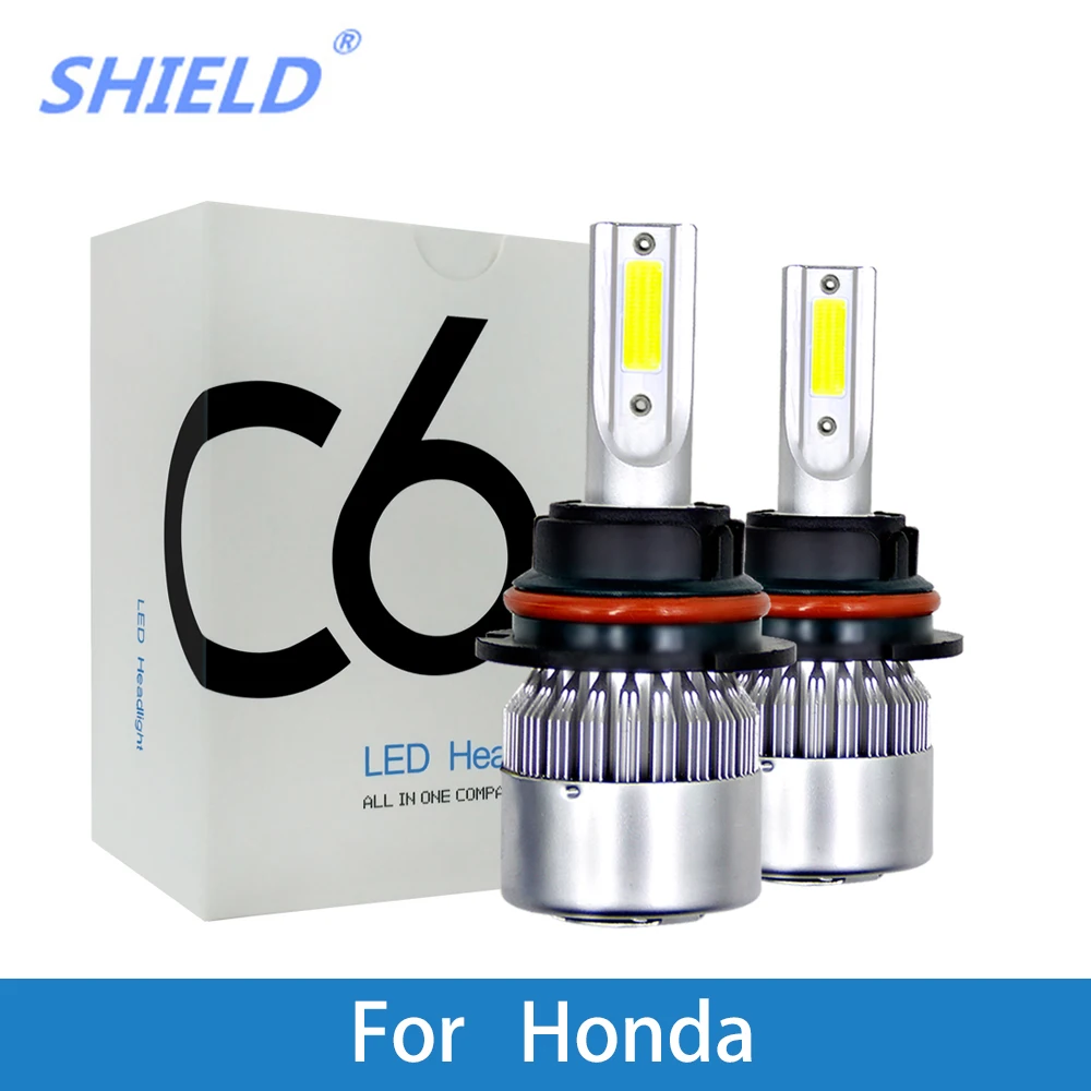 Для Honda JAZZ Accord City Civic CR V Odyssey Insight Светодиодные Автомобильные фары H1 H4 H7 H11 9005/HB3 9006/HB4