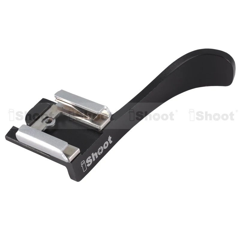 Металлическая ручка для пальца с ручкой для большого пальца w/Flash Hot Shoe держатель кронштейн для камеры Olympus E-M1/E-M5/E-P1/E-P3/E-P5/E-PM1/E-PM2