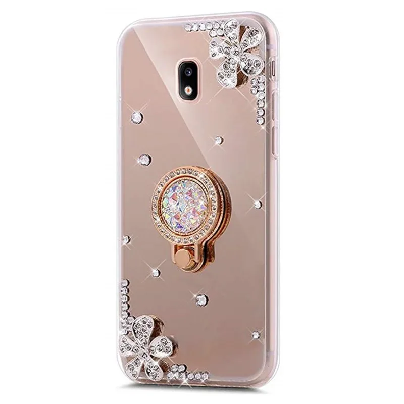 

Mirror Cases Finger Ring Holder for Samsung Galaxy J3 J7 J5 2017 PRO Prime note 9 8 5 4 c7 A7 A9 2018 S10 PLUS M30 A50