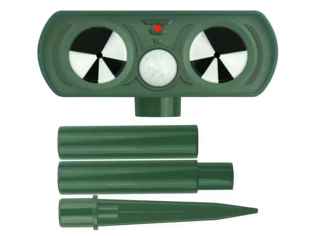 Intelligence Solar outdoor mouse repellent dog cat Flash ultrasonic expulsion Infrared Repel animals Camping picnic waterproof