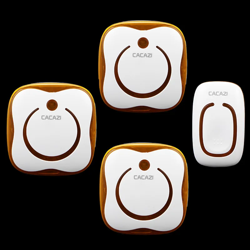 Wireless Doorbell Waterproof IP 44 DC use battery 280 m remote control