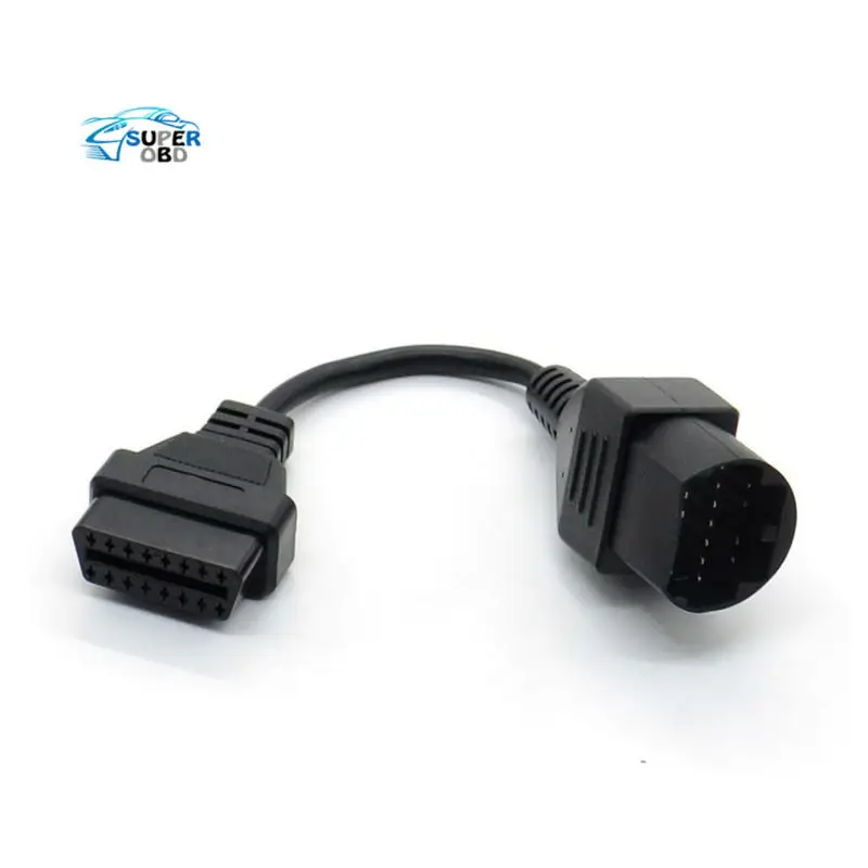 

High Quality for Mazda 17Pin to 16Pin OBD2 OBD II Cable Connector cable for Mazda 17 pin connect adapter Free Shipping