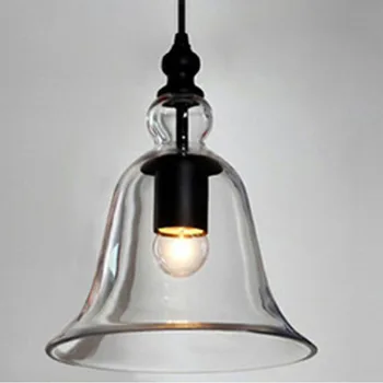 

The quality of a homegrown American country restaurant cafe bar desk pendant lamp with glass lampshade