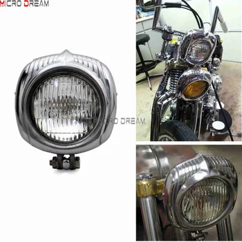 

Vintage Motorcycles 4.5" Headlight 12v 60w Sealed Beam Retro Head Light For Harley Dyna Road King Scrambler Choppers Bobber