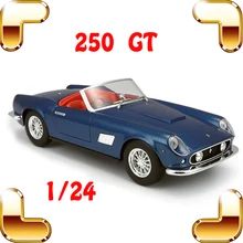 Christmas Gift 250 GT 1/24 Metal Model Classic Car Collection House Decoration Toys Vehicle Model Scale Boy Mini Elegant Present