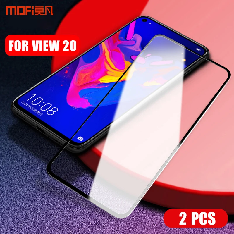 Honor view 20 стекло MOFI для huawei honor Закаленное пленка V20 полное покрытие защита экрана