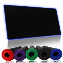 60 30cm Oversized Office Game Mouse Pad Locking Edge Solid Color Desktop Mouse Pad for PC