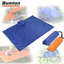 3 в 1 одежда для дождливой погоды коврик дождевик скалолазание Рыбалка пончо для пешего туризма влаги водонепроницаемый грунтовый навес тент RL21-0043