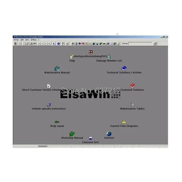 

Newest Elsawin 4.0 ElsaWin 4.0 Software for Au-di/VW/SKODA/SEAT (Maintenance + Circuit Diagram)