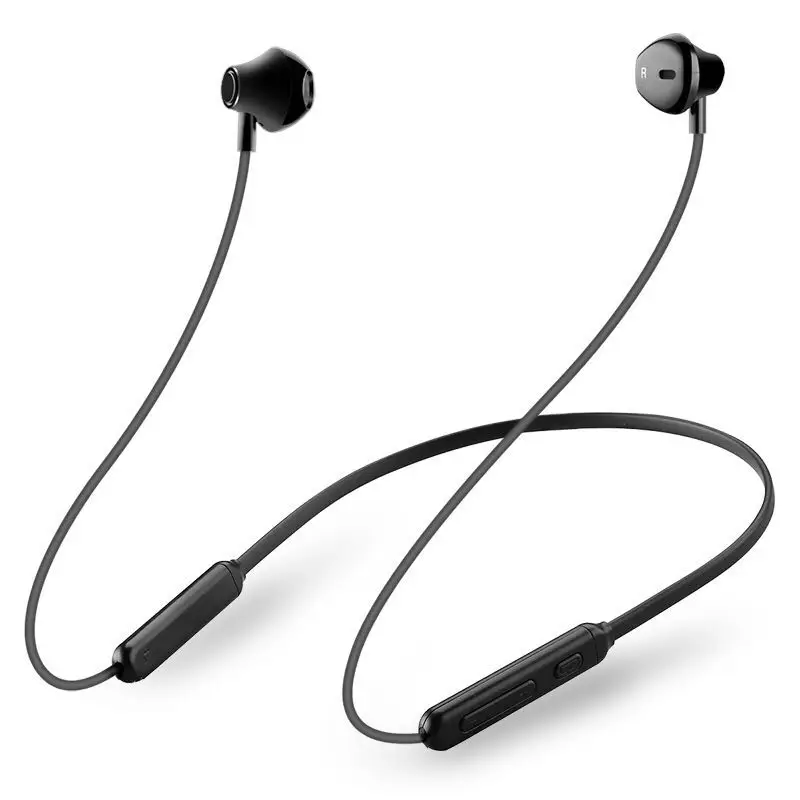 Wireless Sports Bluetooth Headset Neck mounted Running Universal Inhalation Earphone