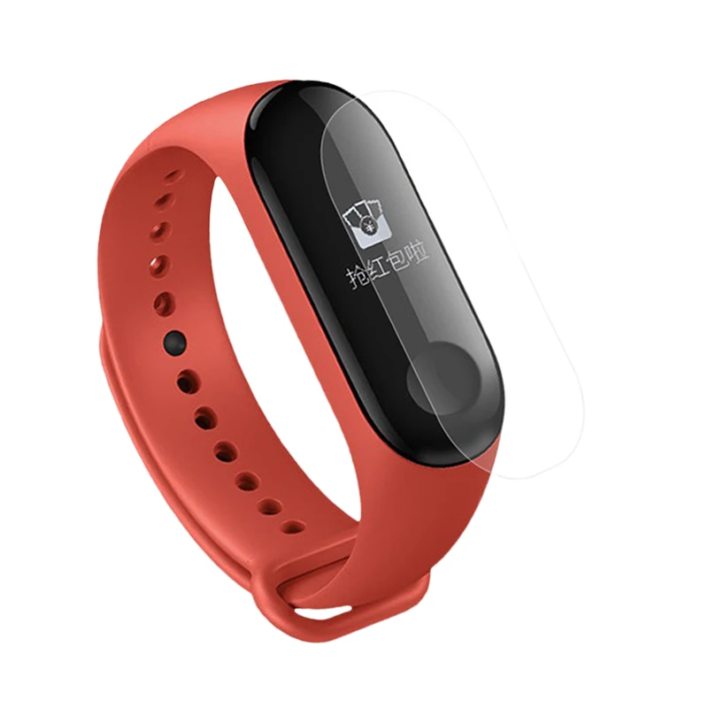 Mi jobs mi Band 3 2 шт для Xiaomi mi Band 3 Защитная пленка для экрана mi band3 HD ультратонкая пленка против царапин мягкая защитная пленка tpu