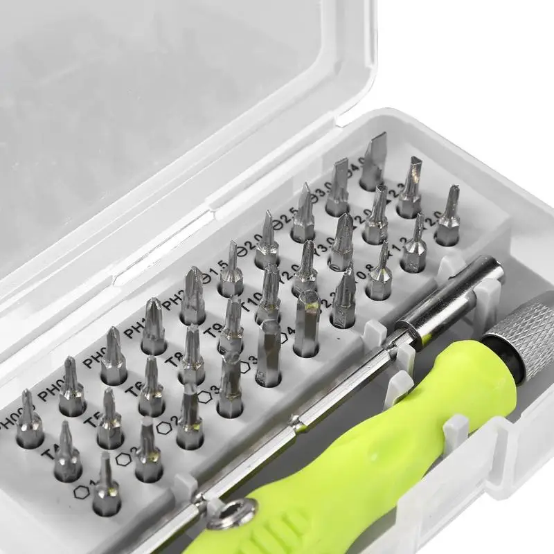 Набор отверток 32 в 1 Torx многофункциональный набор инструментов для ремонта Прецизионная отвертка для телефонов планшетных ПК ручные инструменты
