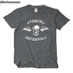 Avenged Sevenfold a7x футболка Для мужчин тяжелый металл Стиль летняя футболка Homme хлопок принт 3D круглым вырезом короткий рукав XXL футболки