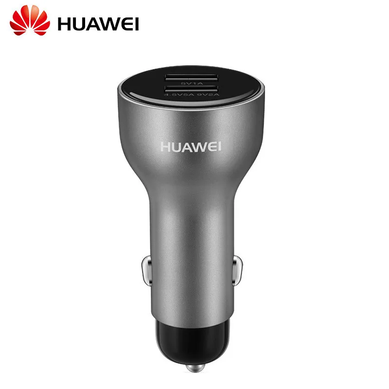Original Huawei Car Charger SuperCharge Fast Charging Dual USB Port For Huawei Mate 9/mate9 Pro P10 Plus + mate9 Type C cable