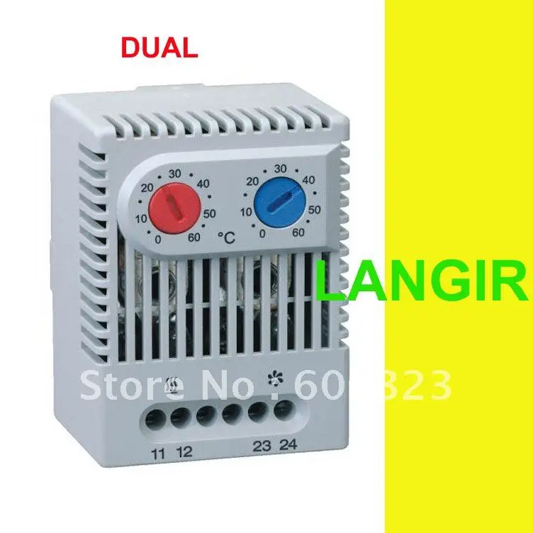 Dual electronic Thermostat ZR 011,Normally open and normaly closed