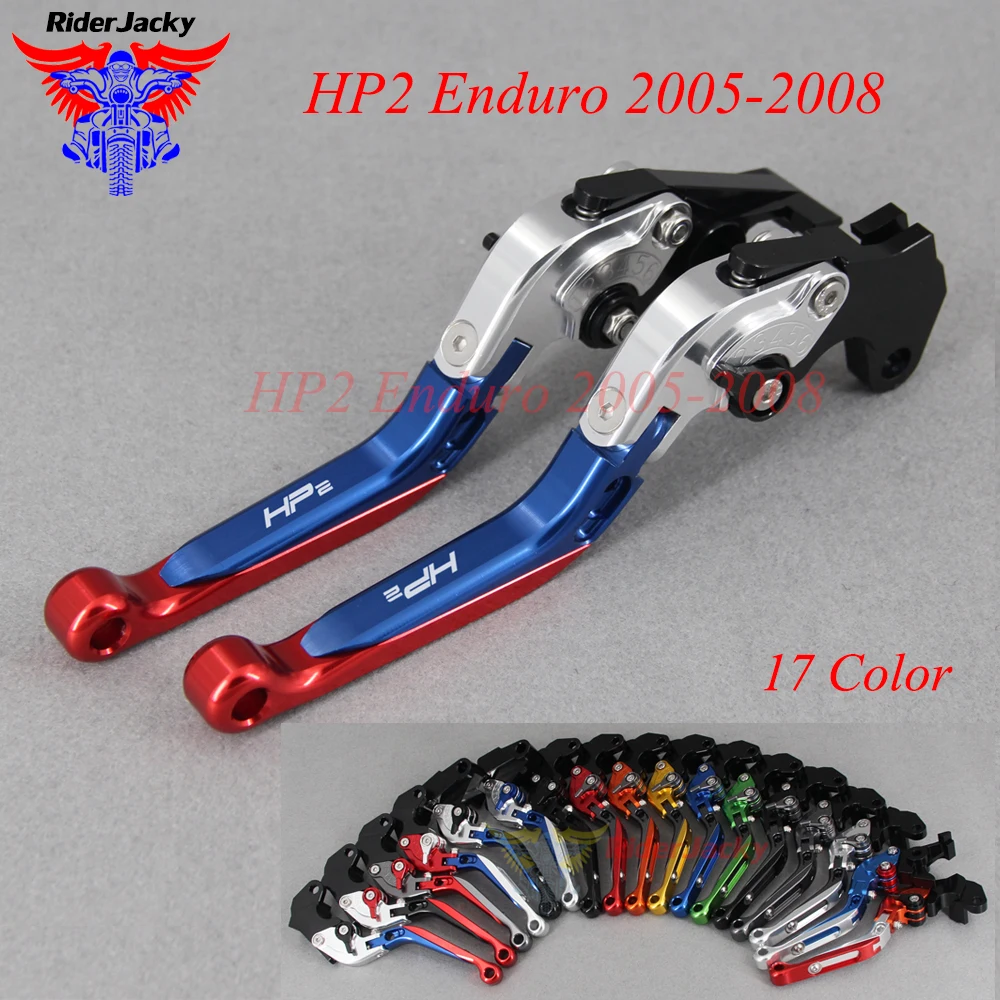 

CNC Extendable Foldable Motorcycle brake Clutch Levers For BMW HP2 HP 2 Enduro 2005-2008 2007 2006