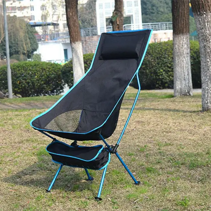 Newly Outdoor Ultralight Foldable Chair with Storage Bag for Camping Fishing 19ing
